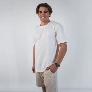 T-shirt coton bio Pounda Feroce  - Blanc