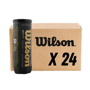 CARTON DE 24 TUBES DE BALLES WILSON PREMIER PADEL SPEED 3