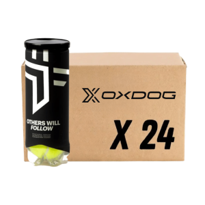 CARTON DE 24 TUBES DE BALLES OXDOG BOOST ALL COURT