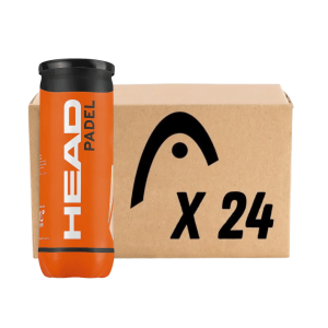 CARTON DE 24 TUBES DE BALLES HEAD PADEL TEAM