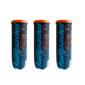 LOT DE 3 TUBES DE BALLES BULLPADEL NEXT