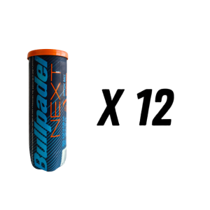 LOT DE 12 TUBES DE BALLES BULLPADEL NEXT
