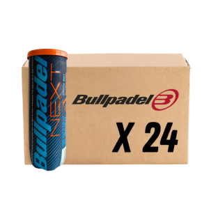 CARTON DE 24 TUBES DE BALLES BULLPADEL NEXT