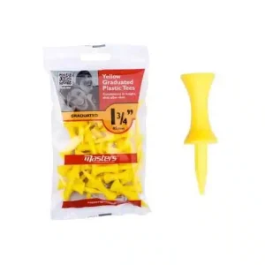 MASTERS Tee étage jaune 45mm sachet de 30