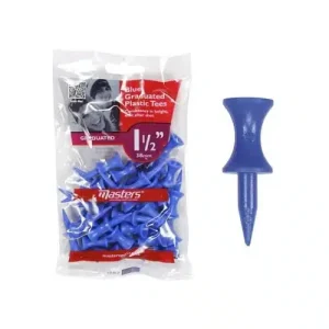 MASTERS Tee étage bleu 38mm sachet de 30