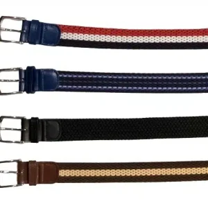 OFELIA T CEINTURE ELASTIQUE ET CUIR