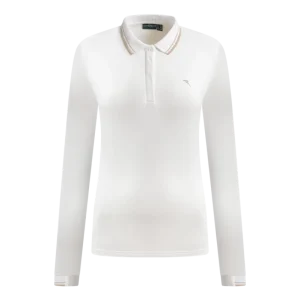 Chervo, Polo Manches Longues Atma Dame, Blanc