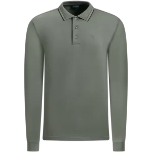 Chervo, Polo Manches Longues Alfabeto Homme, Vert