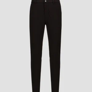 Alberto, Pantalon Ian Stretch Homme, Noir