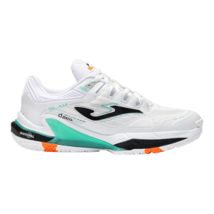 CHAUSSURES DE PADEL JOMA SLAM MEN S2502OM BLANC/TURQUOISE