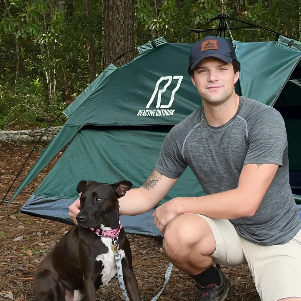 1 Small-Sized + 1 Large-Sized 3 Secs Tent + 2 FREE Camping Tarps (Family Package). – Image 3