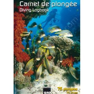 CARNET DE PLONGEE GAP 75 PLONGEES