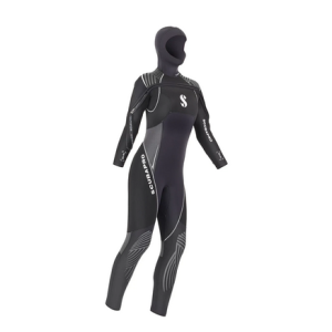 COMBINAISON DEFINITION SCUBAPRO CAGOULE + ZIP FRONTAL LADY 7MM