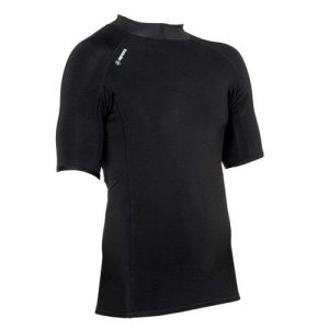 RASHGUARD THERMIQ CARBON APEKS MANCHES COURTES HOMME
