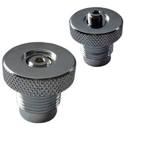 Bouchon de protection de robinetterie de bouteille de plongée DIN avec purge