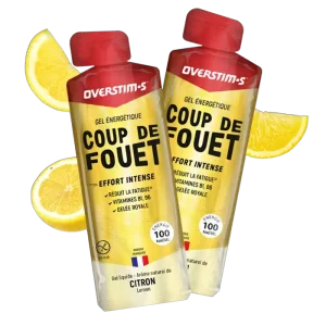 GEL ENERGETIQUE OVERSTIMS COUP DE FOUET CITRON