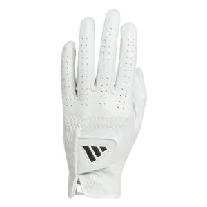 Adidas, Gant en Cuir Blanc