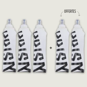 Pack flasques 3+2 offertes