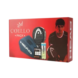 PACK RAQUETTE DE PADEL HEAD COELLO VIBE 2025
