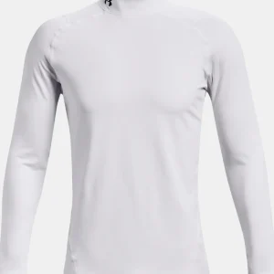 Under Armour, Baselayer Homme, Blanc