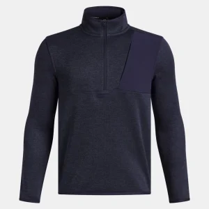 Under Armour, Pull SweaterFleece Junior, Marine Foncé