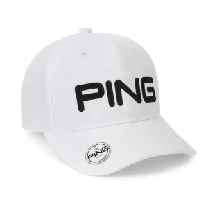 Ping, Casquette Marque Balle Blanc