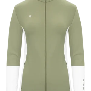 Rohnisch, Pull Blake Thermal Midlayer Dame, Vert