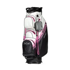 Sac Chariot JuCad AquaStop Plus, Noir / Gris / Fuchsia