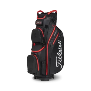 Sac Chariot Titleist, Cart 14 Stadry Noir / Rouge