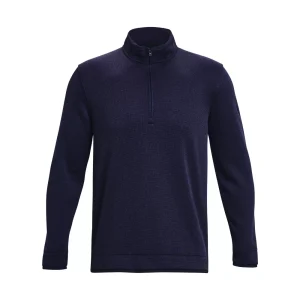 Under Armour, SweaterFleece zip Homme, Navy