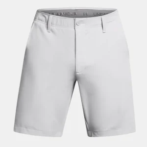 Under Armour, Short Fuselé Homme, Gris Clair