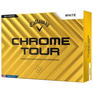 12 Balles Callaway Chrome Tour White