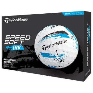 12 Balles Taylor Made SpeedSoft Ink Bleu