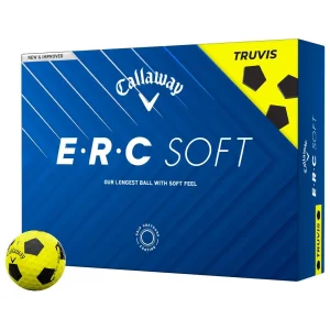 12 Balles Callaway ERC Soft Truvis Jaune