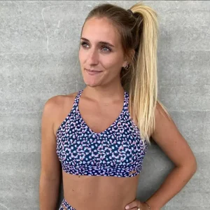 Brassière de sport Made in France à Pois – Les Poulettes Fitness