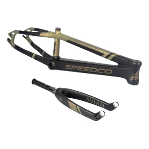 Kit Cadre/Fourche Speedco Velox Evo – Matte Gold