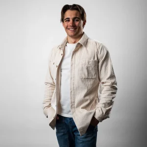 Chemise Danay velours - Crème