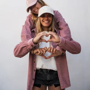 Chemise Danay velours - Rose