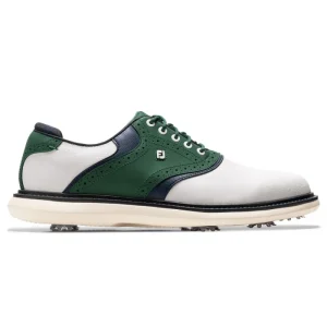 Footjoy, Chaussure Traditions Homme, Blanc/Vert