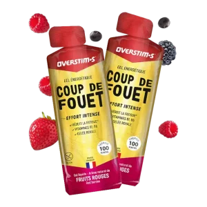 GEL ENERGETIQUE OVERSTIMS COUP DE FOUET FRUITS ROUGES