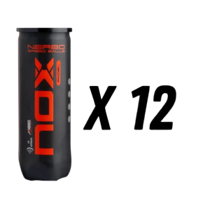 LOT DE 12 TUBES DE BALLES NOX NERBO