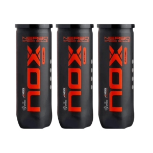LOT DE 3 TUBES DE BALLES NOX NERBO