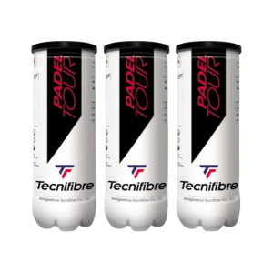 LOT DE 3 TUBES DE BALLES TECNIFIBRE PADEL TOUR