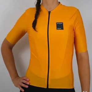 Maillot de cyclisme Made in France Jaune Maxine