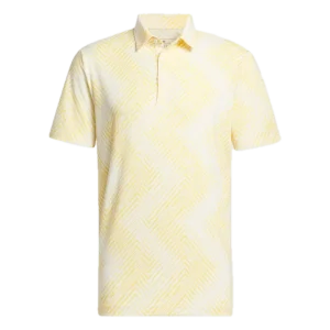 Adidas, Homme, Polo imprimé, Ivory