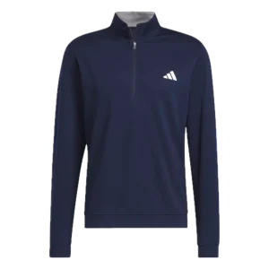 Adidas, Homme, Elevated 1/4 zip, Navy