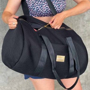 Sac de sport noir – Les Poulettes Fitness