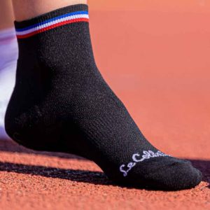 La socquette Made in France noire – Le Colibri Frenchy