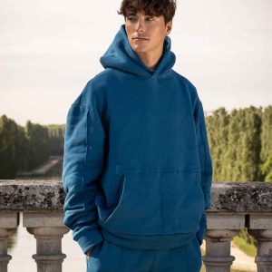 Sweat bleu coton bio Gilles