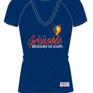 T-shirt femme ccm navy